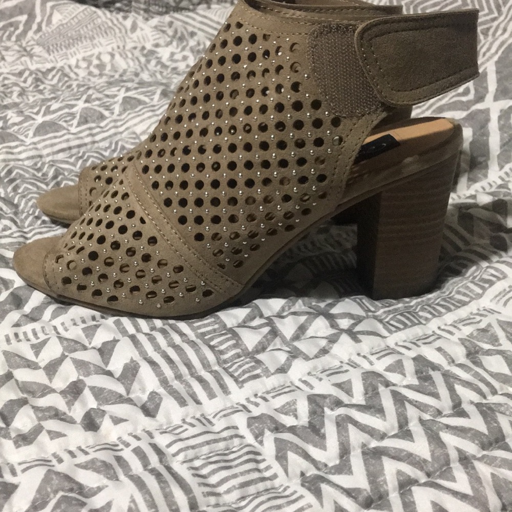 Small heel booties